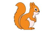 Jak nakreslit veverku