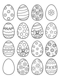 16 velikonoční vejce