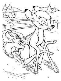 Bambi a Dupík na ledě