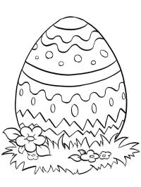Mandala velikonočního vajíčka
