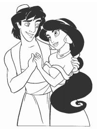 Aladdin a Jasmína