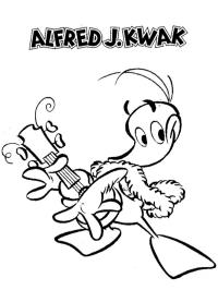 Alfred Jodocus Kwak s kytarou