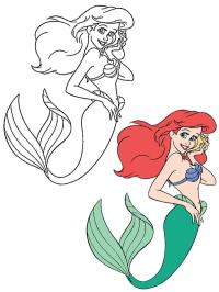 Vymalovaná Ariel
