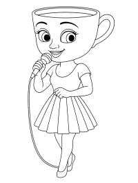 Zpívající Balerina Kapučina
