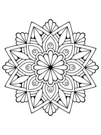 Květinová mandala