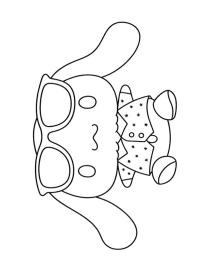 Cinnamoroll s brýlemi