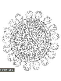 Mandala koronaviru