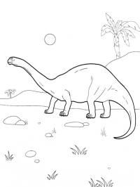 Dinisaurus Diplodocus