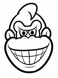 Donkey Kongův obličej