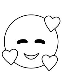 Emoji se srdíčky