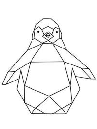 Geometrický tučňák