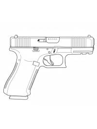 Pistole Glock 45