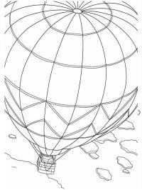 Velký horkovzdušný balón