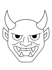 Haloweenska maska