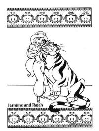 Jasmine a tygr Raja