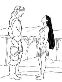 John Smith a Pocahontas
