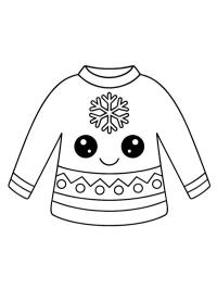 Kawaii vánoční svetr