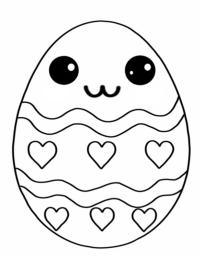 Kawaii velikonoční vejce
