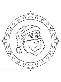 Mandala Santa Claus