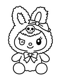 Kuromi snežný kralík