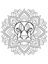 Mandala lva