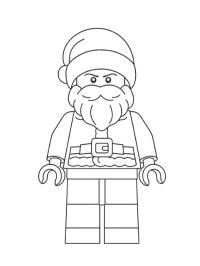 Lego figurka vanoční