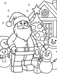 LEGO Santa Claus