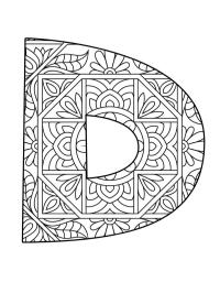 Mandala tvaru D