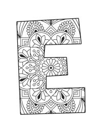 Mandala tvaru E