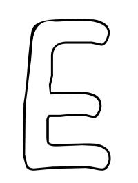 Písmeno E