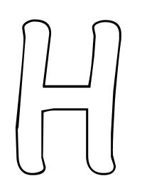 Písmeno H