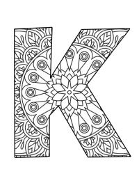 Mandala tvaru K