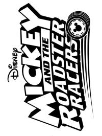 Logo Mickey a Roadstar Racers