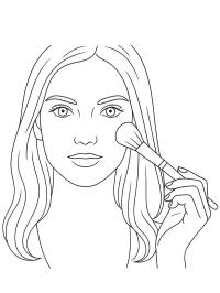 Obličejovy makeup