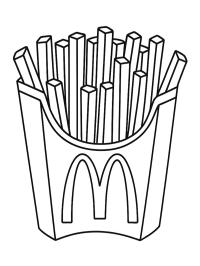 Hranolky mcdonalds