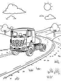 Nákladní auto Mercedes-Benz