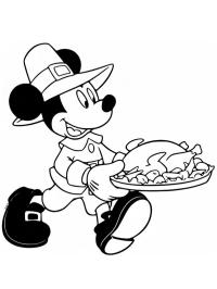 Mickey mouse s krocanem