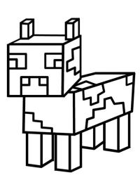 Minecraft kráva
