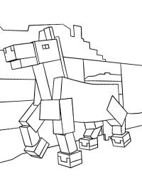 Minecraft kůň