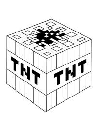 TNT kostka minecraft
