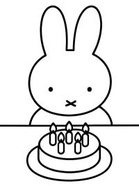 Miffy s dortem