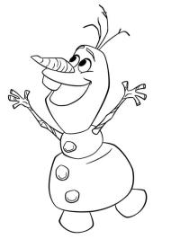 Olaf z Frozen