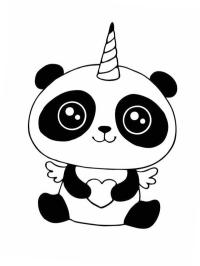 Panda jednorožec