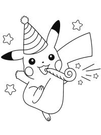 Slavící pikachu