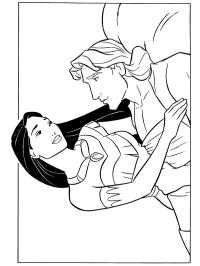 Pocahontas a John Smith