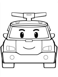 Policejní auto Poli