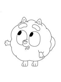 Modrý pom pom