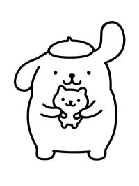 Pompompurin a Muffin