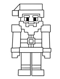 Santa Minecraft