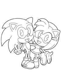 Sonic a Amy Rose